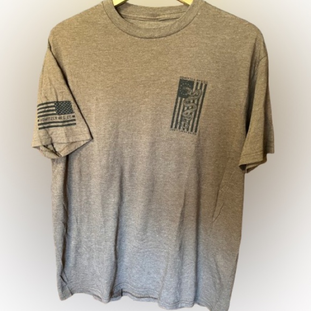 Howitzer Mfg. Co. Don’t Tread On Me Patriot Men's T-Shirt Size XL